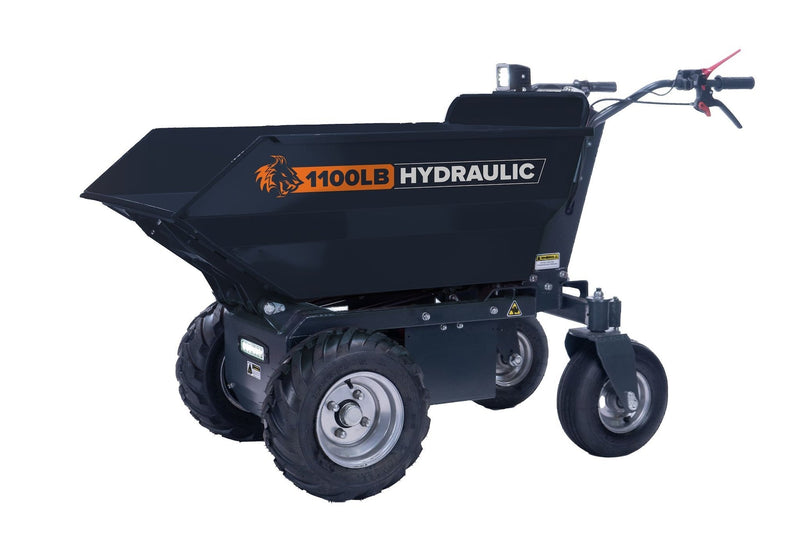 DK2 POWER by Marlon 1100 lb Self-Drive Electric Dump Cart R0