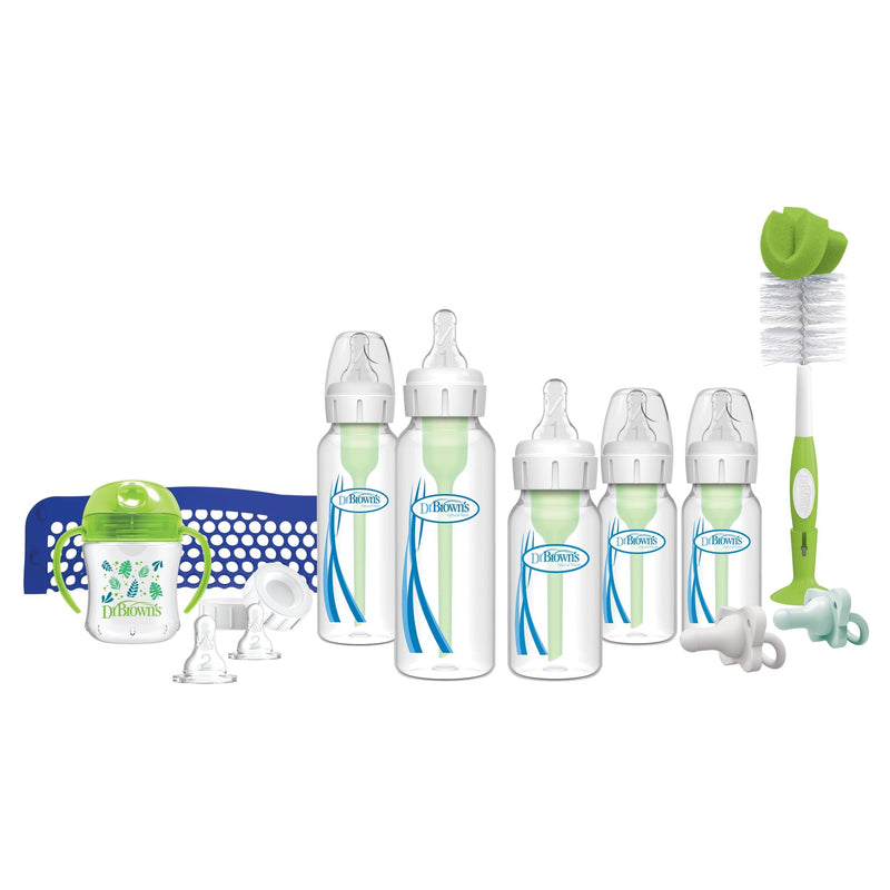 Dr. Brown's Narrow First Year Feeding Set, Clear F8