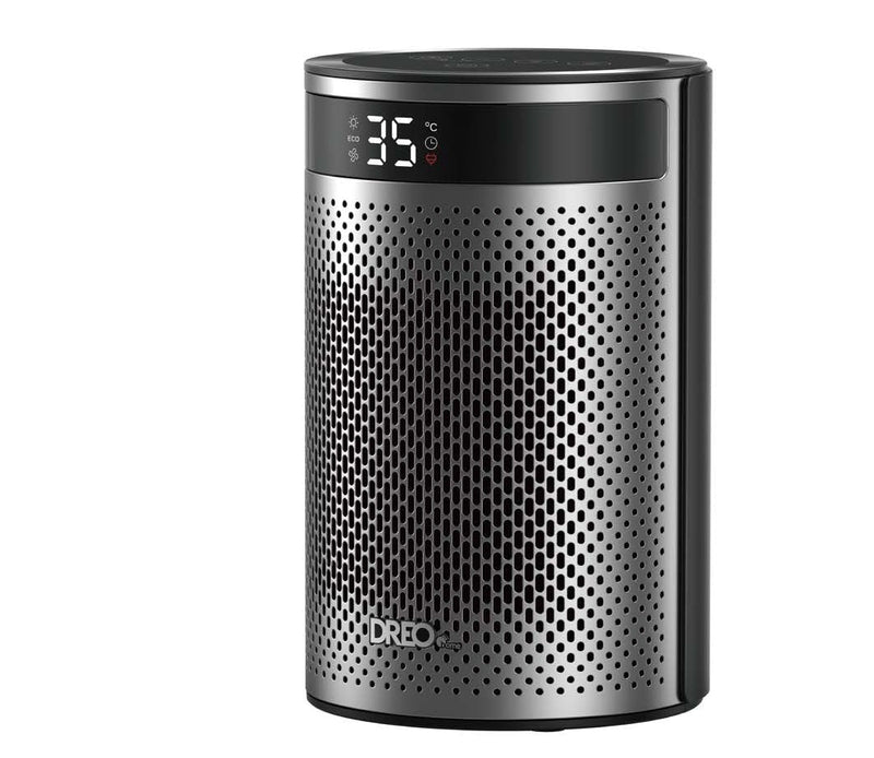 DREO Home 1500W Portable Indoor Ceramic Heater with Remote, Black A6