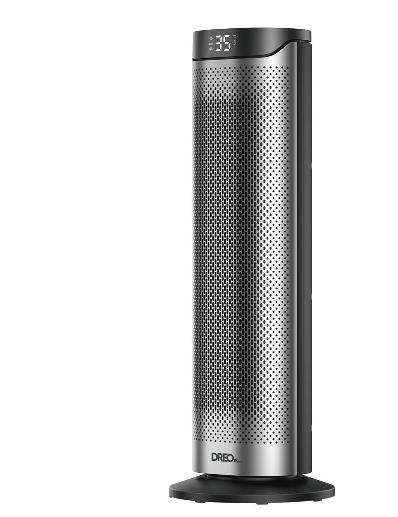 DREO Home 1500W PTC Convection Oscillating Ceramic Electric Tower Heater, 23-in E8