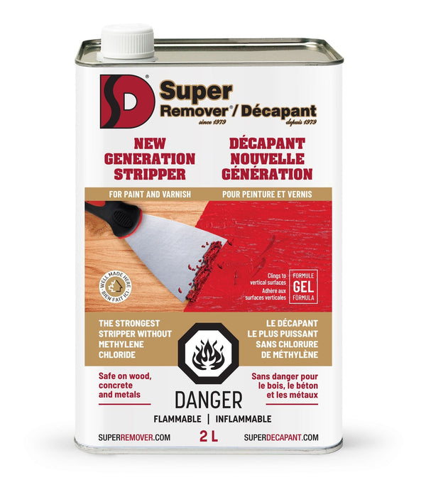 DS Super Remover New Generation Paint & Varnish Stripper/Remover, 2-L A3