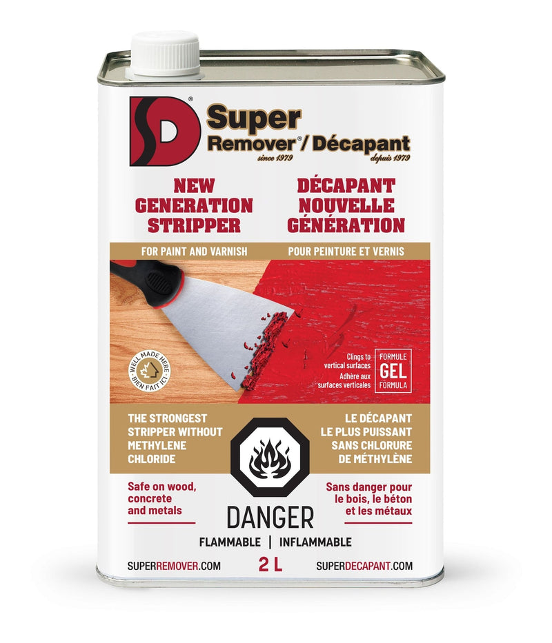 DS Super Remover New Generation Paint & Varnish Stripper/Remover, 2-L A3