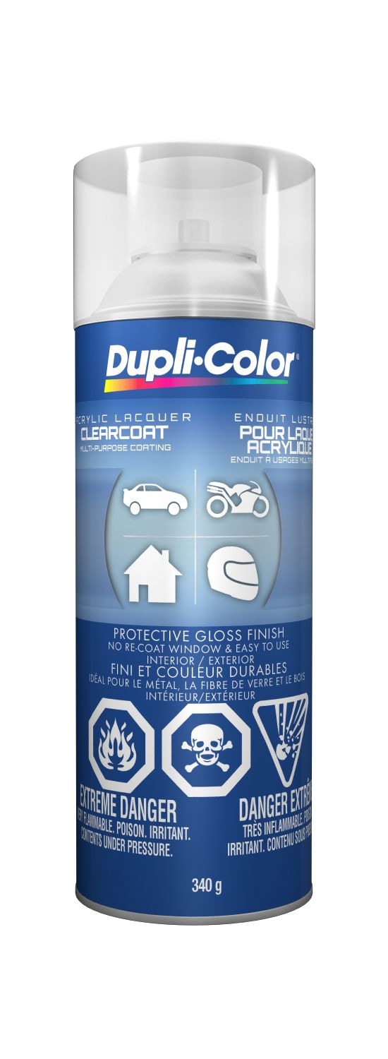 Dupli-Color Auto Lacquer Aerosol Paint, Gloss Finish, 340-g J0