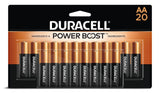Duracell Coppertop AA Batteries, Alkaline, 20-pk