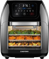 CHEFMAN Multifunctional Digital Air Fryer Rotisserie, Dehydrator, Convection Oven