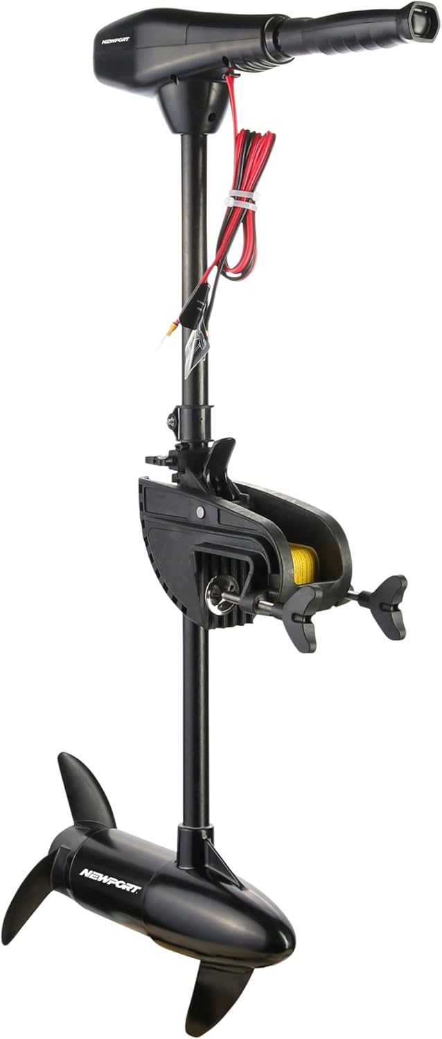 Series 46lb Thrust Saltwater Transom Mounted Trolling Electric Trolling Motor w/ LED Battery Indicator & 30" Shaft G4