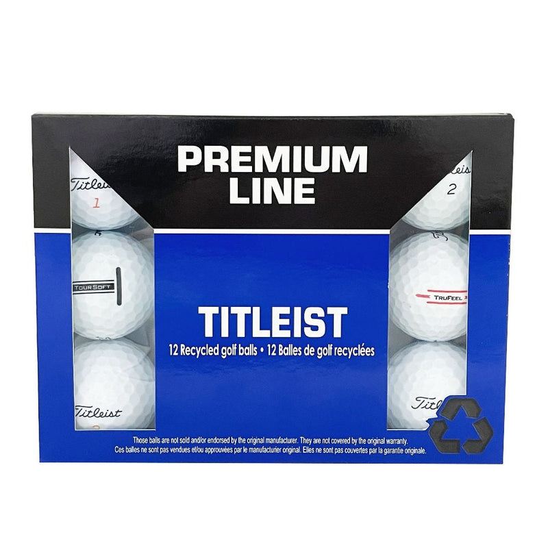 Eagle Premium Line Titleist Recycled Gold Balls, White, 12-pk R9