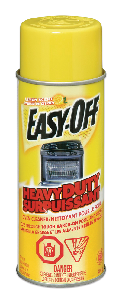 Easy Off Heavy-Duty Oven Cleaner Spray, Lemon Scent, 400-g L7