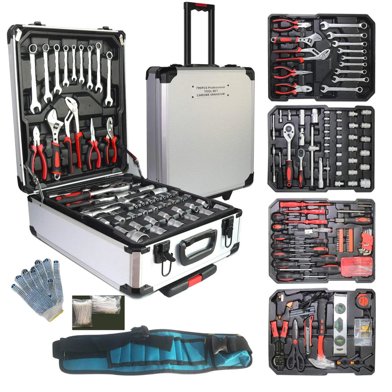 799pcs Aluminum Trolley Household Fathers C6