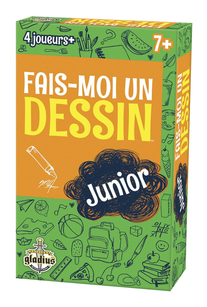 Editions Gladius Fais-moi un dessin Junior, French Edition, Ages 2+ Q8
