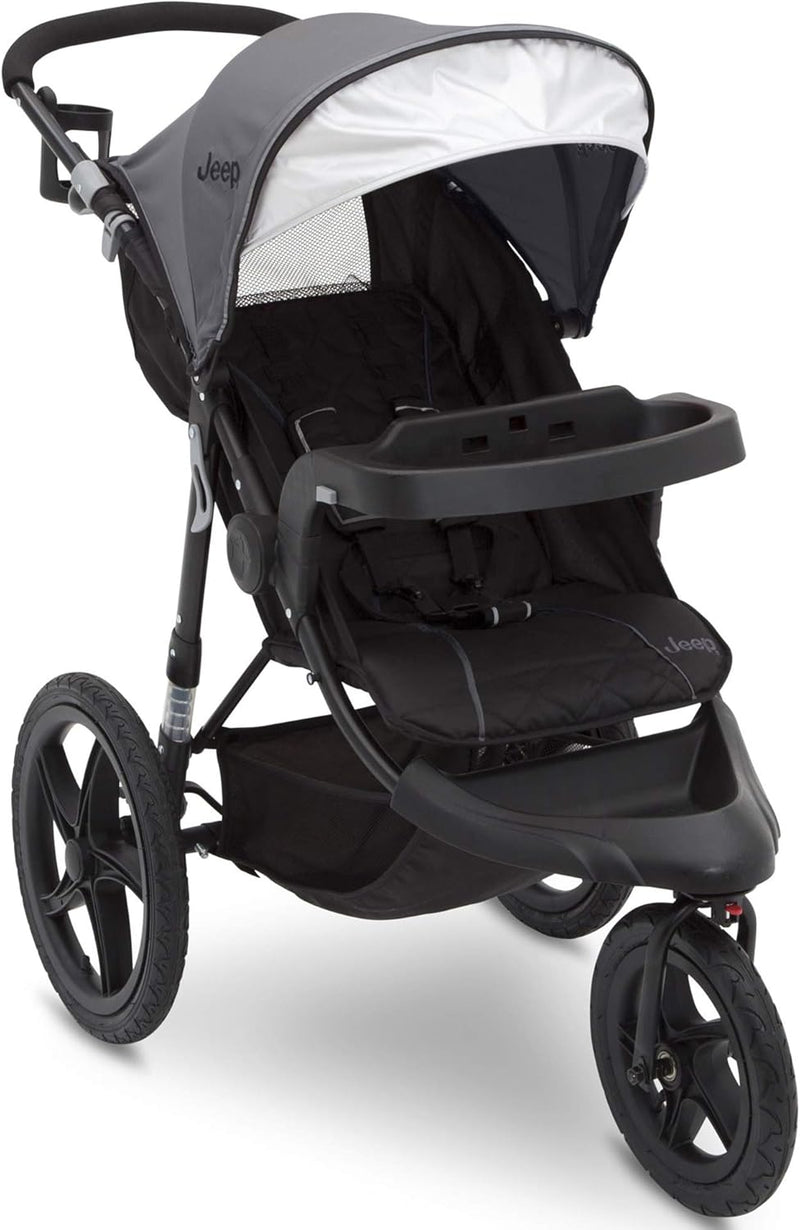 Classic Jogging Stroller, Grey E1