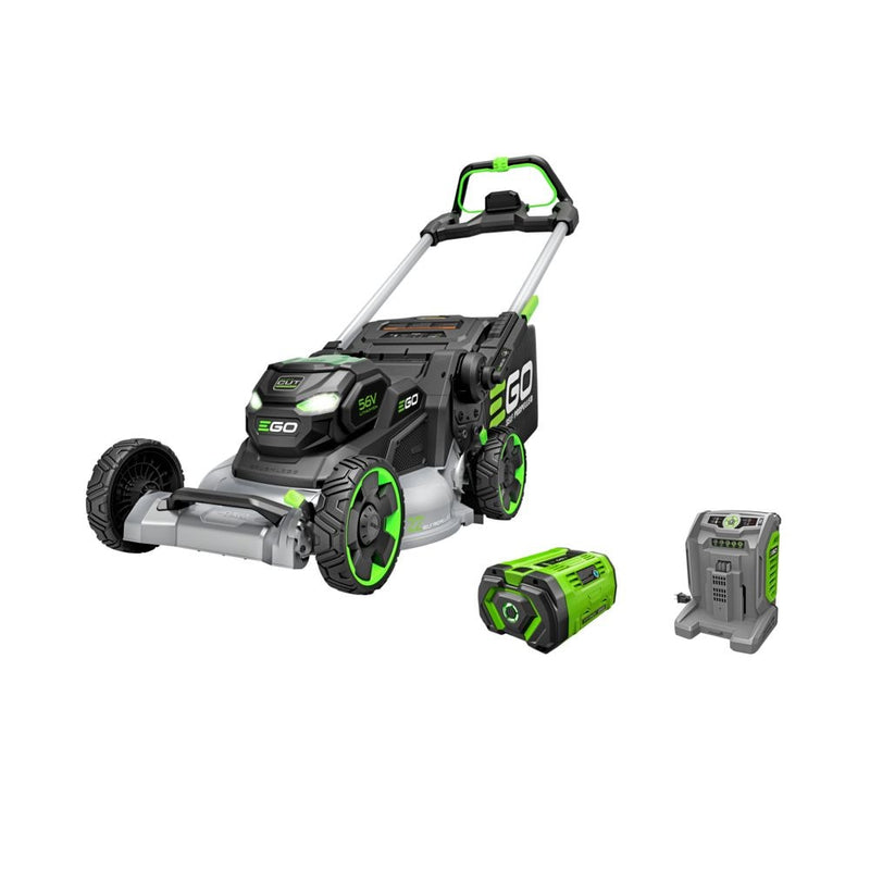 EGO POWER+ 1100 Series Mower 22" Aluminum Deck Select Cut Self-Propelled with 10.0Ah Battery& 700W Turbo Charger H0