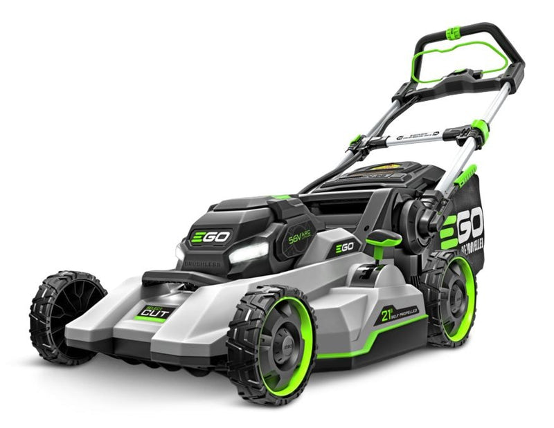 EGO POWER+ 56V Brushless Cordless 21-in Self-Propelled Lawn Mower, Includes (1) 7.5Ah Battery and (1) 550W Rapid Charger, LM2135SP A9