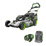 EGO POWER+ 56V Brushless Cordless 21-in Self-Propelled Lawn Mower, Includes (1) 7.5Ah Battery and (1) 550W Rapid Charger, LM2135SP
