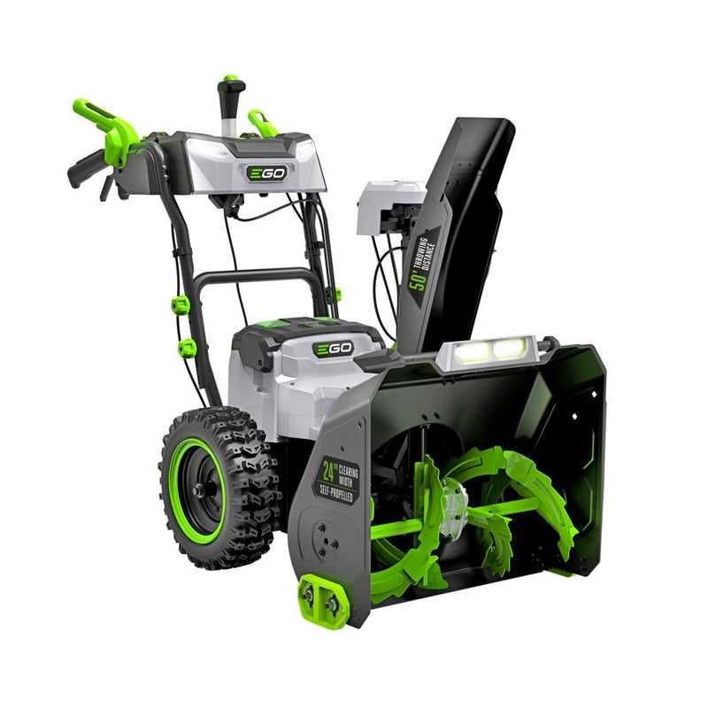 EGO POWER+ 56V Brushless Cordless Self-Propelled 2-Stage Snowblower with Peak Power, 24-in, Tool Only W0