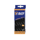 Elite Hockey Pro-X7 Skate Laces, Non-Waxed, Black, Assorted Sizes