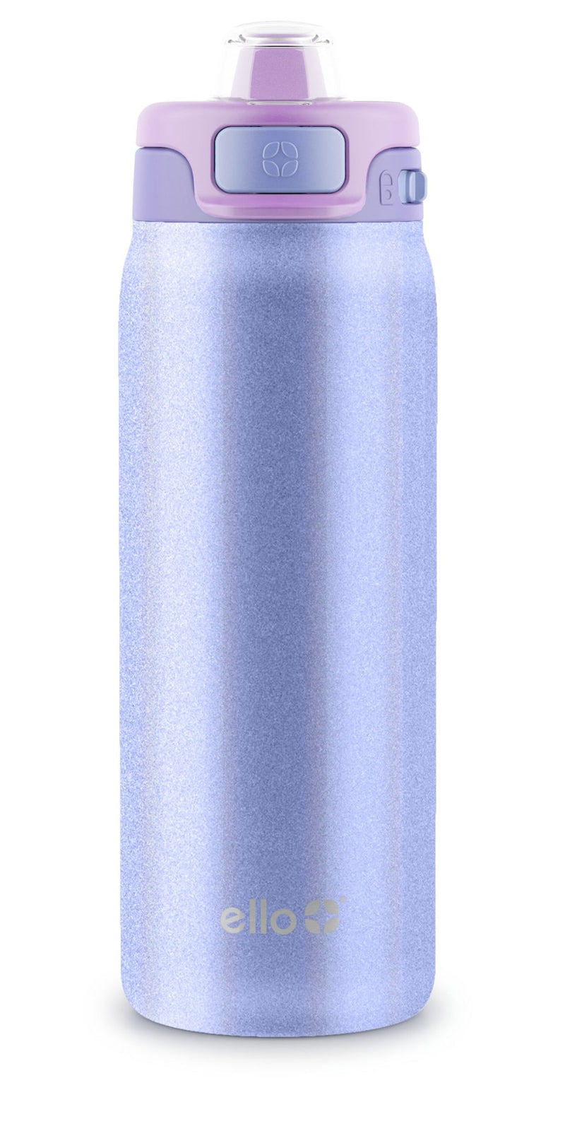ello Pop & Fill Reusable Stainless Steel Insulated Water Bottle with Quick Fill Lid, 18-oz, Assorted Colours J7
