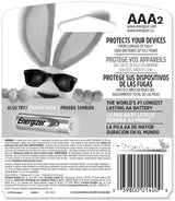 Energizer Max 2-pk AAA Alkaline Batteries, Long Lasting, All Purpose