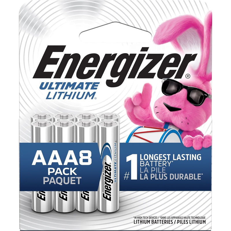 Energizer Ultimate Lithium AAA Batteries, 8-pk G9