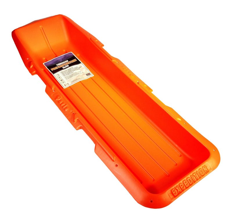 ERA Pro Expedition Heavy Duty Multi-Functional Snow Sled, Orange, 60-in C6