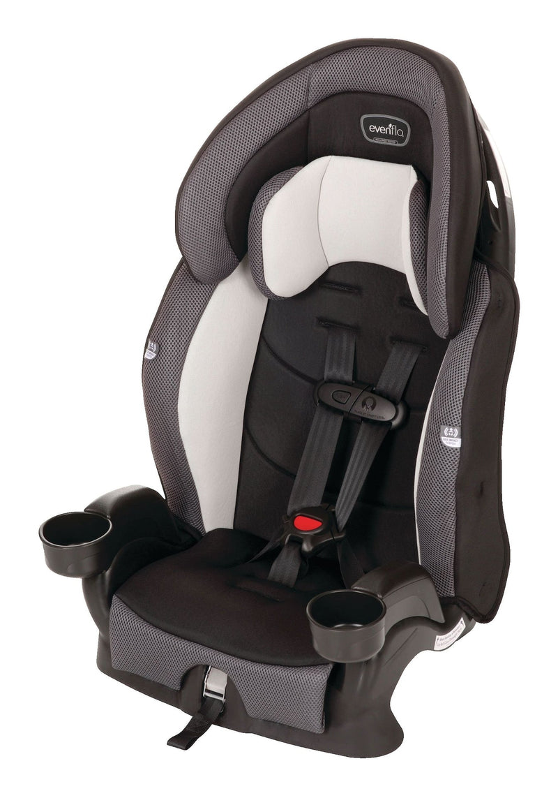 Evenflo Chase Plus 2-in-1 Booster Car Seat with Multi-Position Buckle, Assorted D9
