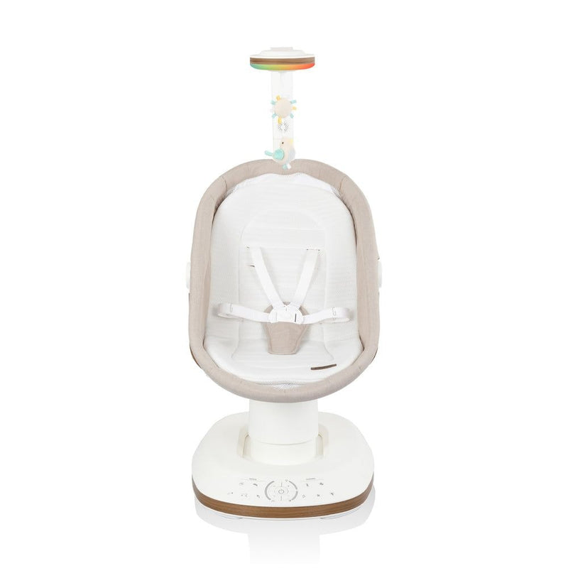 Evenflo Elara 2-in-1 Smart Motion Swing and Soothing Nest, Beige W7
