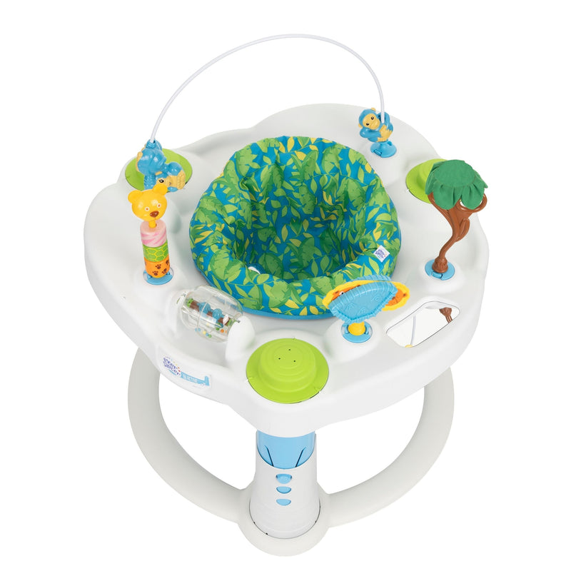 Evenflo ExerSaucer MegaSaucer Wild Wonders, Green P9