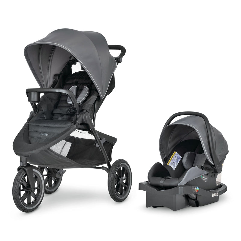 Evenflo Folio3 Lightweight Stroll &Jog Travel System, Assorted L7