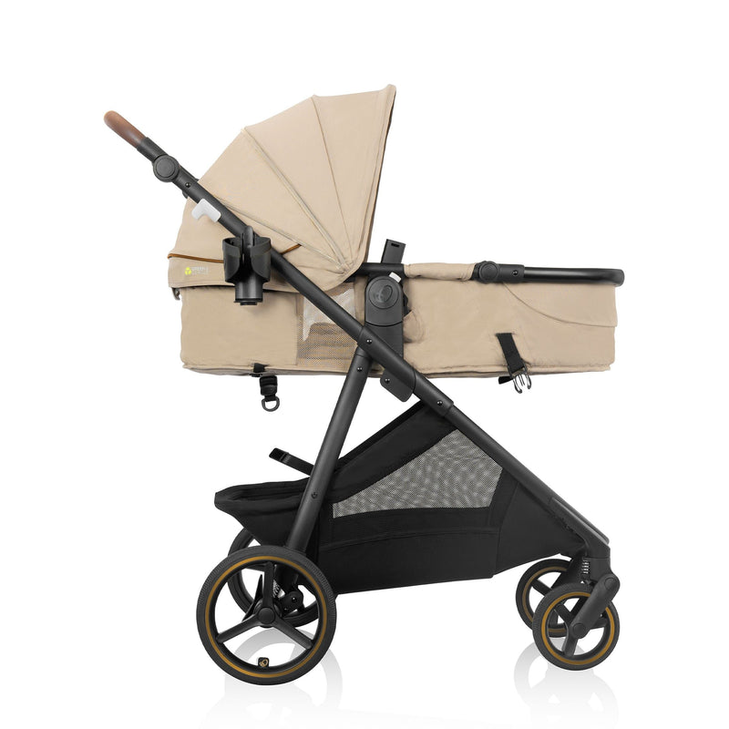 Evenflo Shyft Intuiti+ Stroller withGreen and Gentle Beige K4