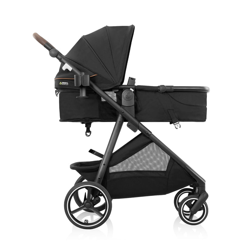 Evenflo Shyft Intuiti+ Stroller withGreen and Gentle Black J0