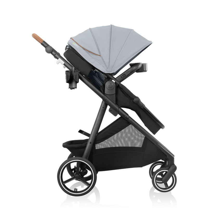 Evenflo Shyft Intuiti+ Stroller withGreen and Gentle Grey W3