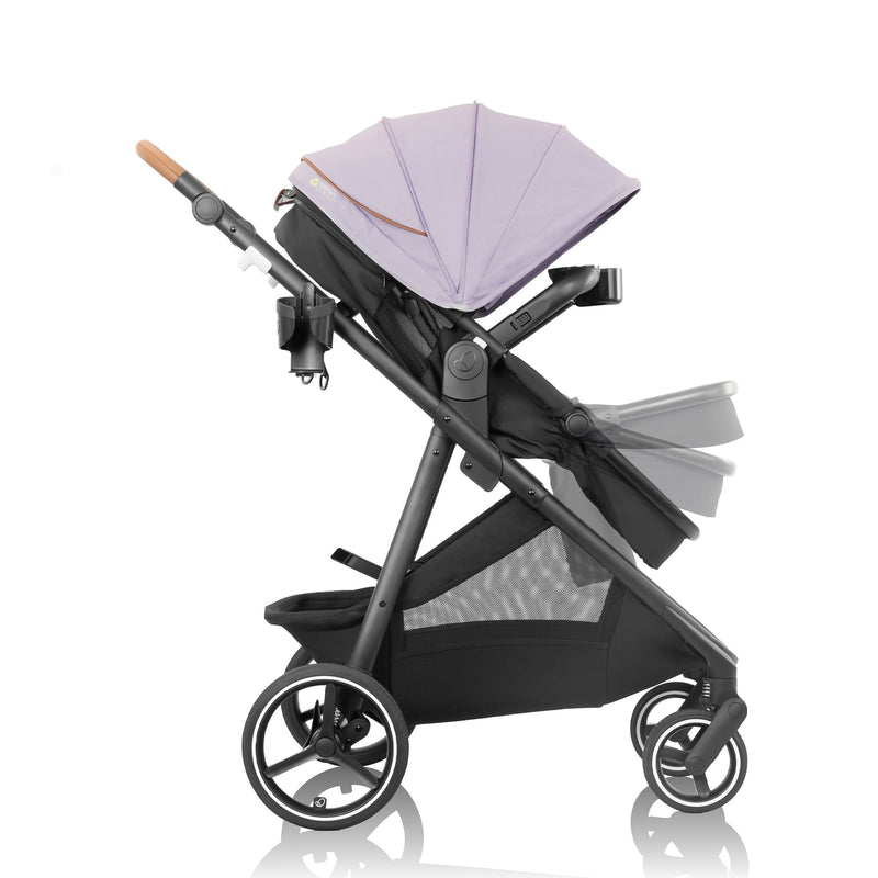 Evenflo Shyft Intuiti+ Stroller withGreen and Gentle Purple G6