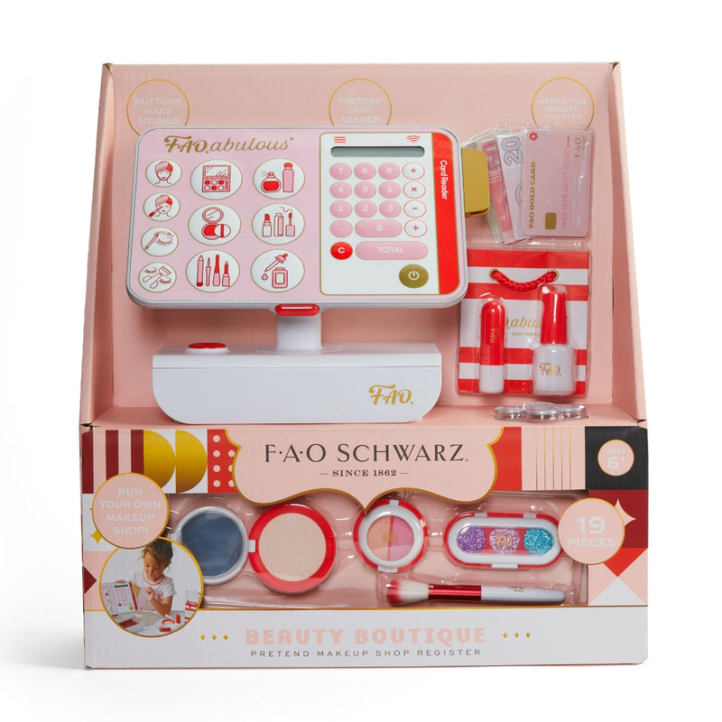 FAO Schwartz Beauty Boutique Cash Register, Pink/White V4