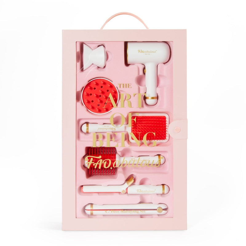 FAO Schwarz Toy Pretend Hair Stylist Playset, Pastel Pink C8