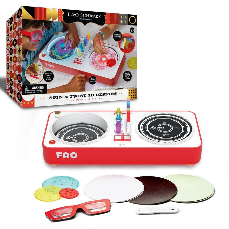 FAO Schwarz Toy Spin & Twist 3D Art, Assorted M9