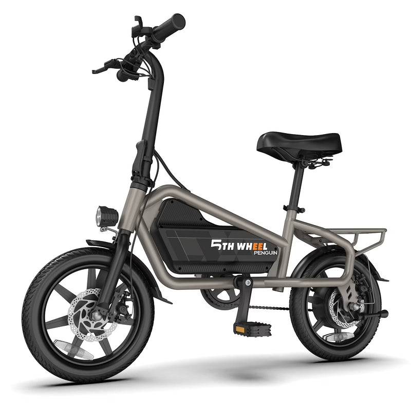 5TH WHEEL 14 in Electric Bike for Adults with 650W Peak Motor Electric Bicycle, 36V 7.8Ah Battery Ebike, UL2849 F1