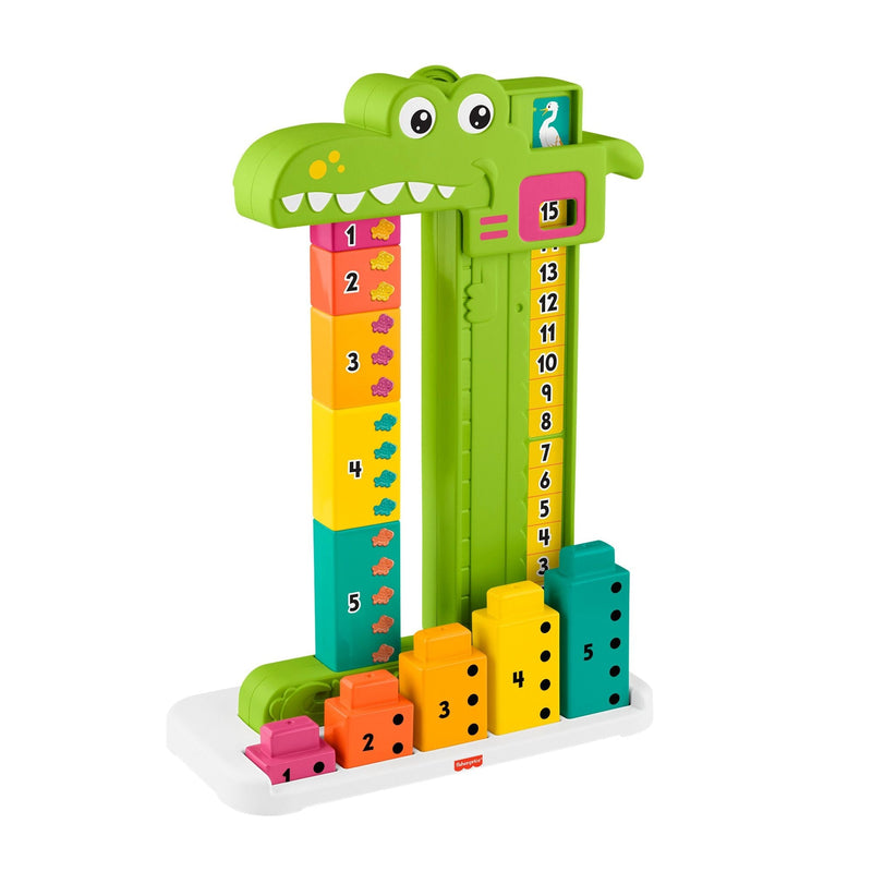 Fisher Price Adding Alligator Educational Toy for Ages 3+ R0