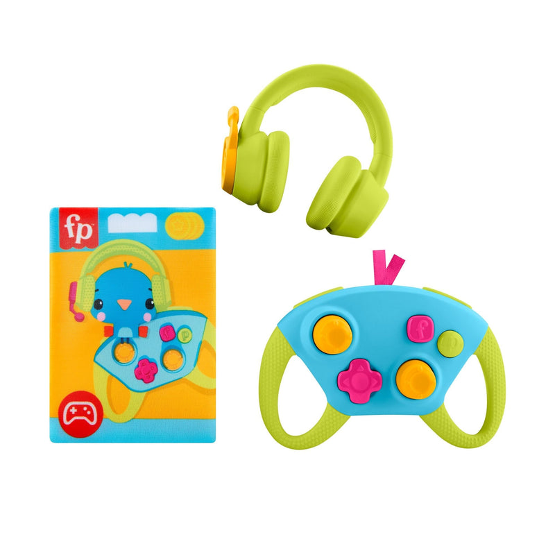 Fisher-Price Level Up Little Gamer Gift Set, Green & Blue D2