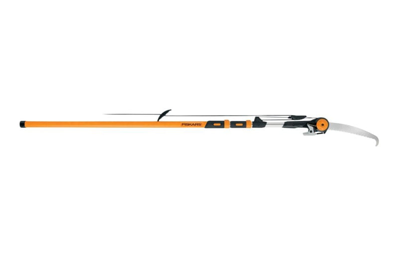 Fiskars Chain Drive Extendable Pole Saw & Pruner (7-ft–16-ft) V0