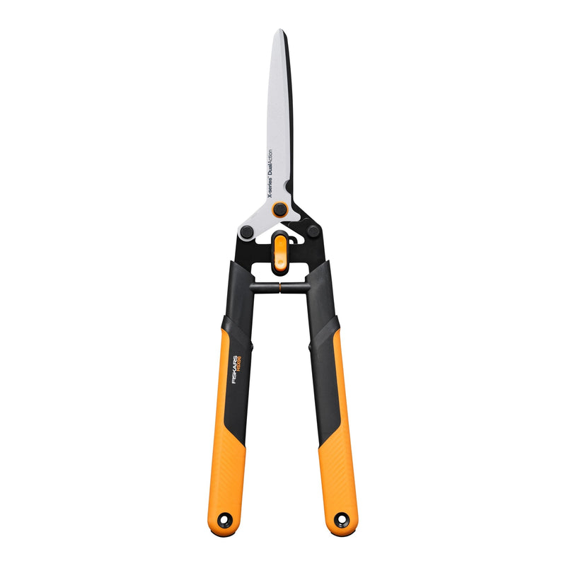 Fiskars Dual Action Steel Hedge Shear, Black S5