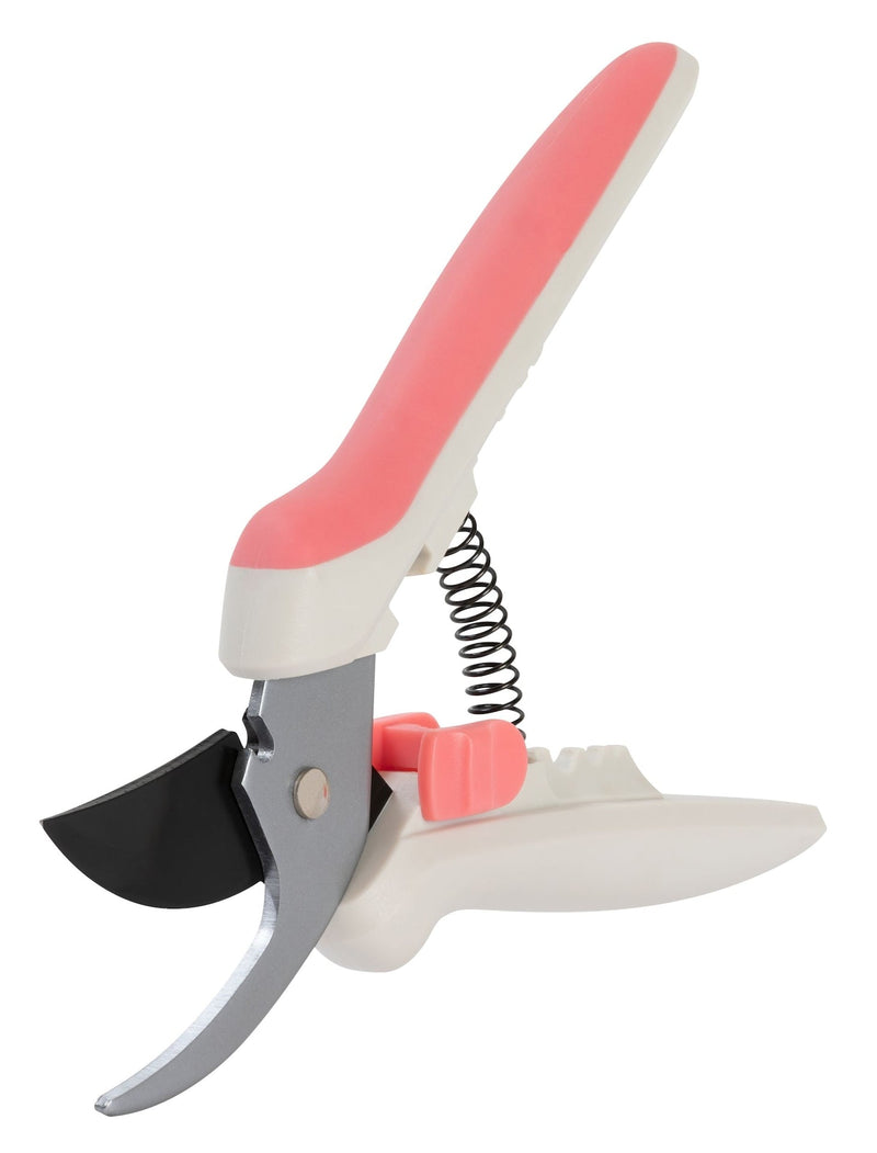 Fiskars Soft Grip Bypass Floral Pruning Shears with Stem Stripper and Wire Cutter X5