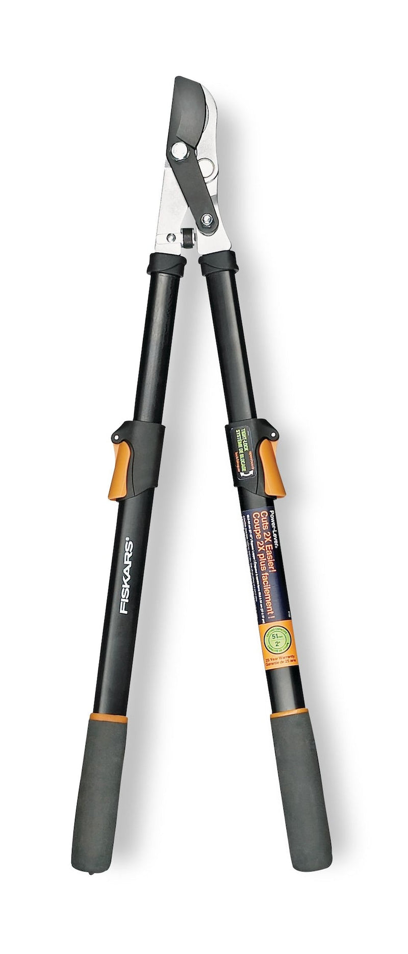 Fiskars Telescoping Power-Lever Lopper, 25-37-in I8