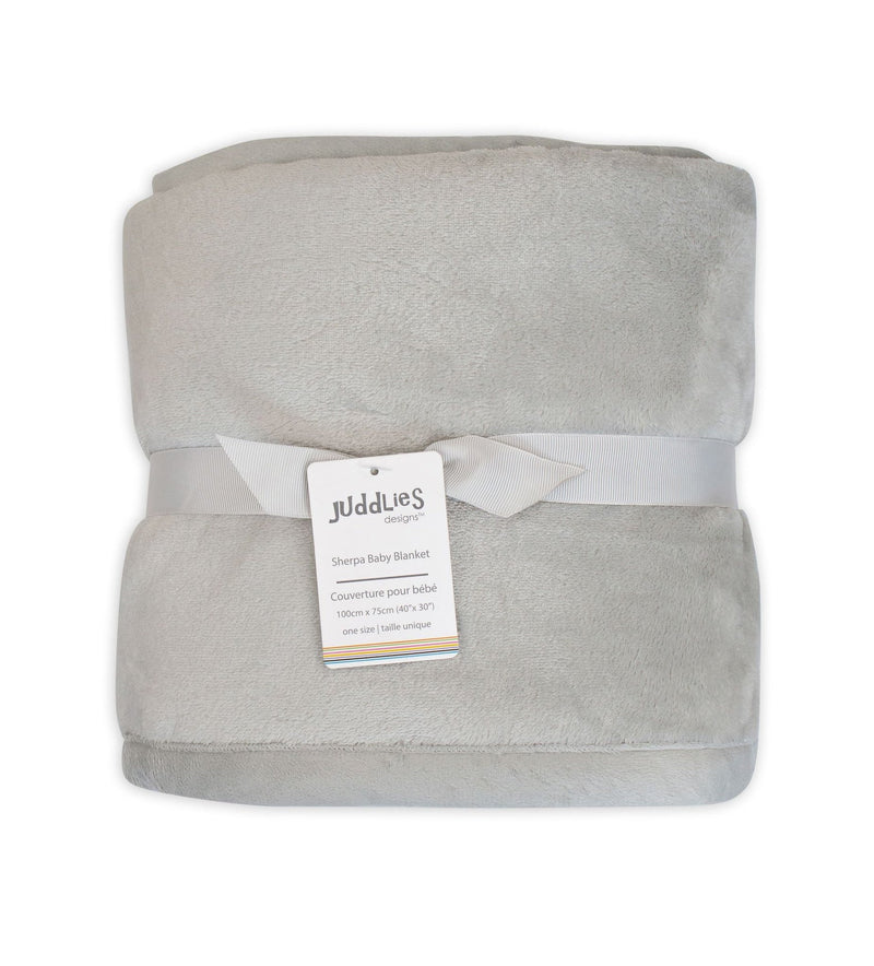 Flannel Sherpa Baby Blanket R9