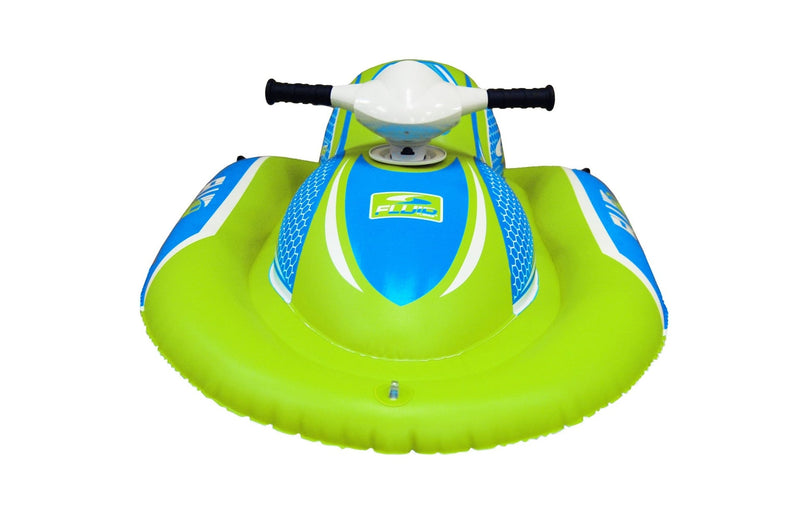 Fluid Wavemaker Motorized River/Lake Inflatable, Teal/Green/White E8