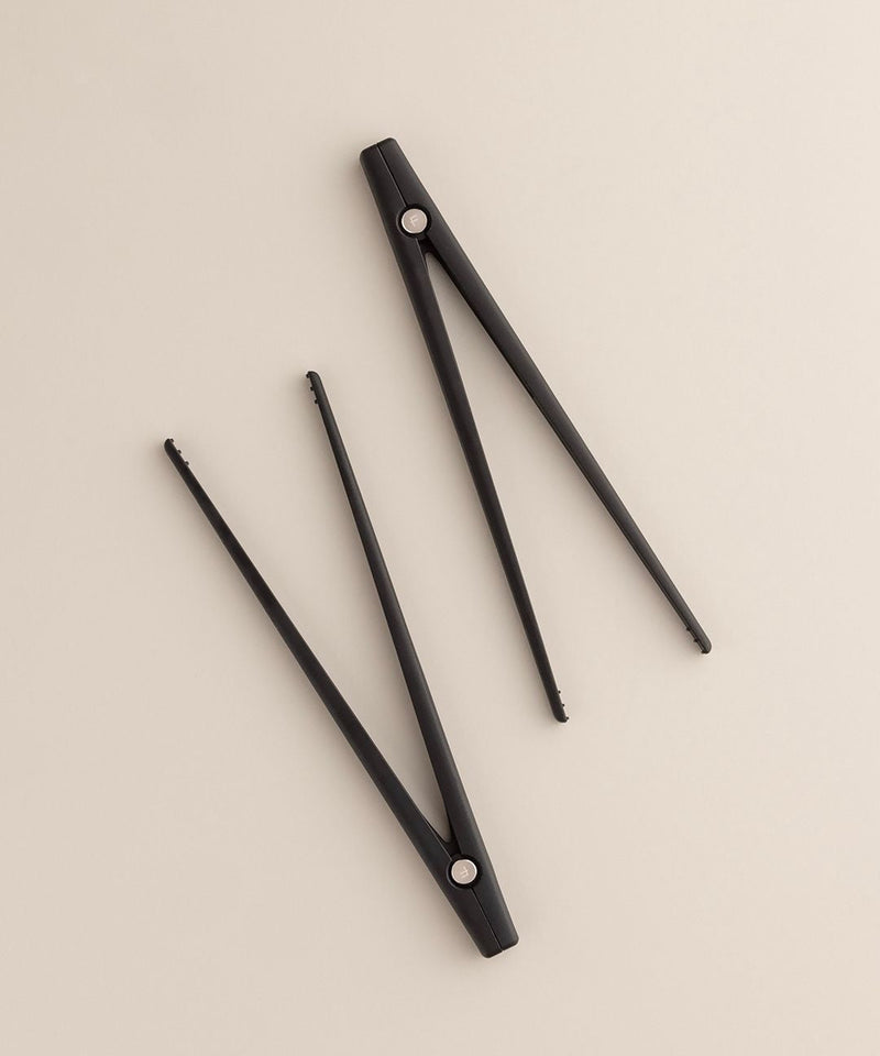 Fondussimo Fondue Tongs, 12 Piece, Black F6