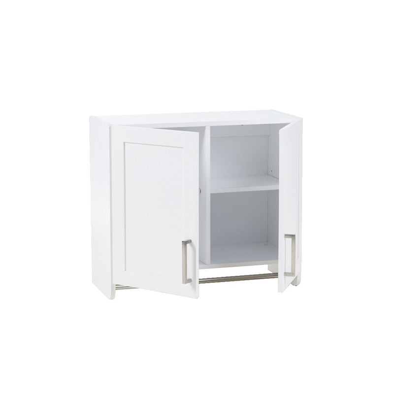For Living 2-Door Wall Laundry Cabinet, White D9