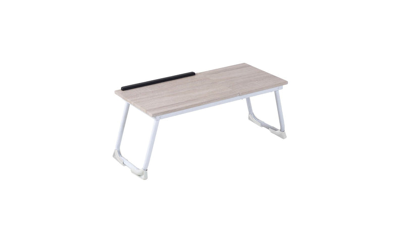 For Living Folding Lap Desk for Work, Lightweight, White O3