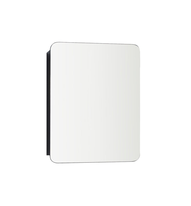 For Living Framed Medicine Cabinet, Black, 20-in x 26-in S5