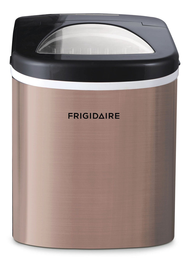 Frigidaire Stainless Steel Bullet Ice Maker, Copper, 2.3-Qt, 26-lb/day D7