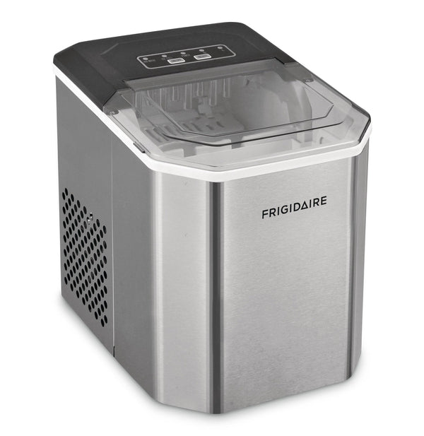 Frigidaire Stainless Steel Countertop Ice Maker with LED Display, 2.3-qt, Silver Q4